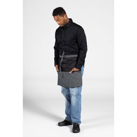 Uncommon Threads Ardor Waist Apron Black Cat Denim 3129-D200